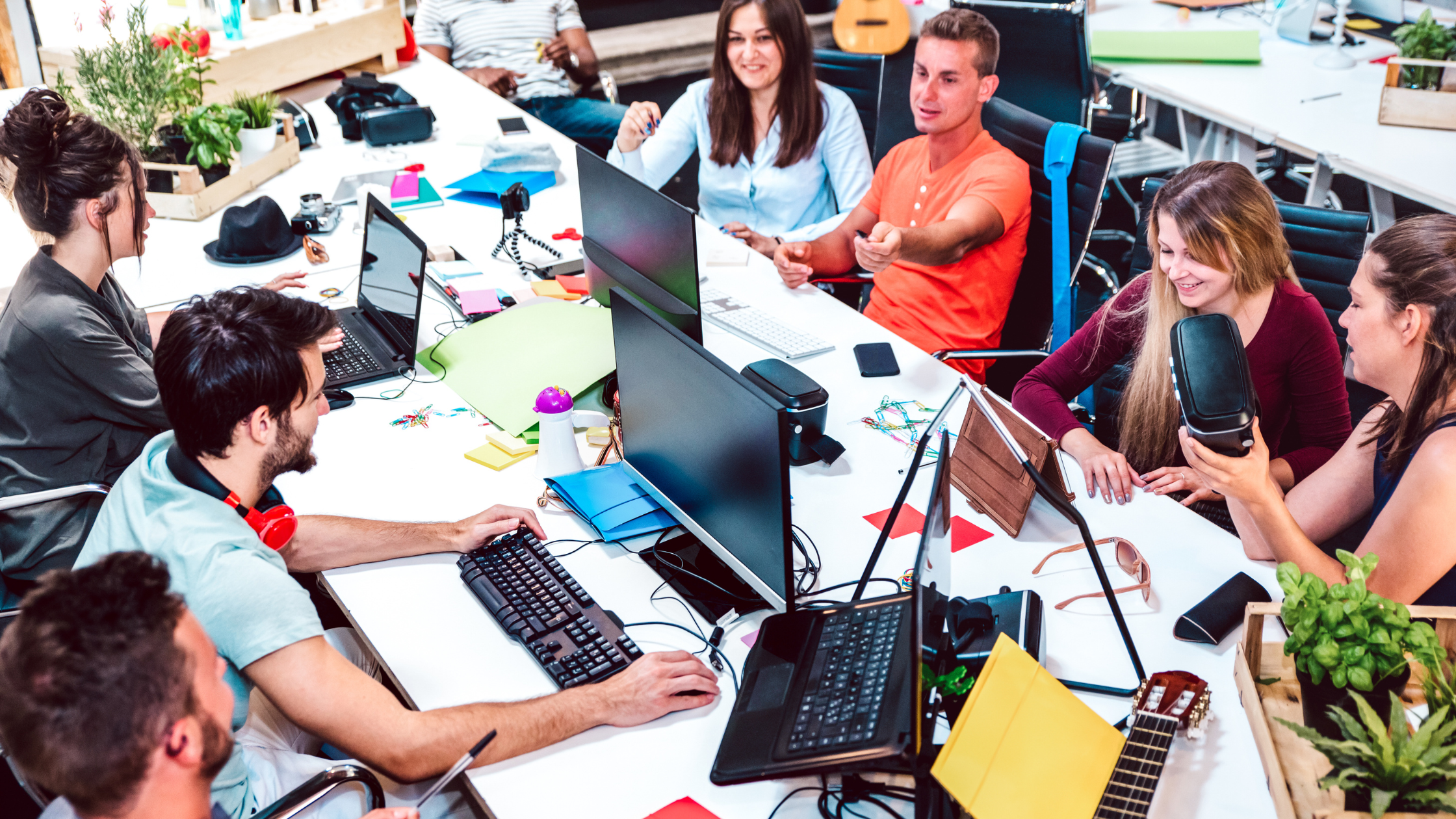 Team Empowerment-An image of team members working together